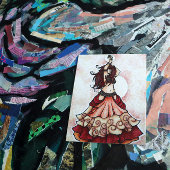 Carte Postale L'art de la danse du ventre