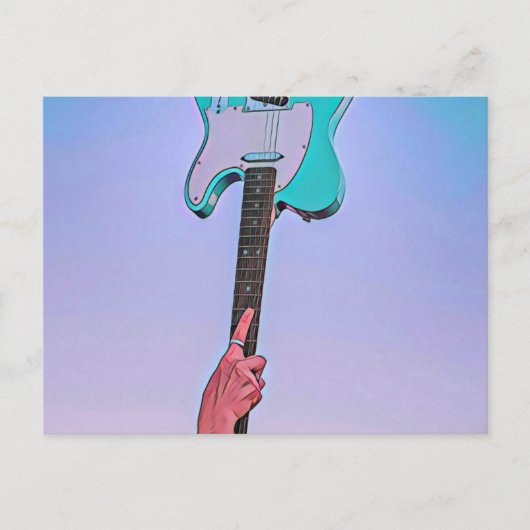 Carte Postale L'art de la guitare classique (Devant)