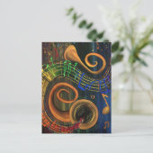 Carte Postale L'ART de la musique (Debout devant)