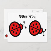 Carte Postale L'art de Ladybugs (Devant / Derrière)