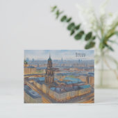 Carte Postale L'art de l'aquarelle à Berlin (Debout devant)