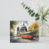 Carte Postale L'art de l'aquarelle à Berlin (Debout devant)