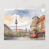 Carte Postale L'art de l'aquarelle à Berlin (Devant)