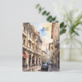 Carte Postale L'art de l'aquarelle à Milan (Debout devant)