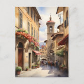 Carte Postale L'art de l'aquarelle Florence (Devant)