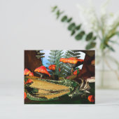 Carte Postale L'art de l'Imaginaire du dragon dormant (Debout devant)