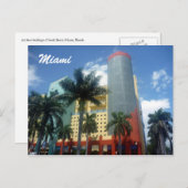 Carte Postale l'art déco miami (Devant / Derrière)
