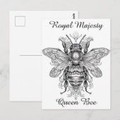 Carte Postale L'art des abeilles (Devant / Derrière)