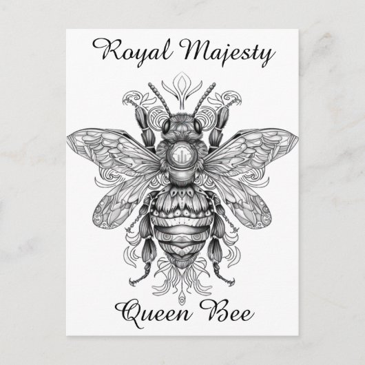 Carte Postale L'art des abeilles (Devant)