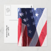 Carte Postale L'art du drapeau (Devant / Derrière)