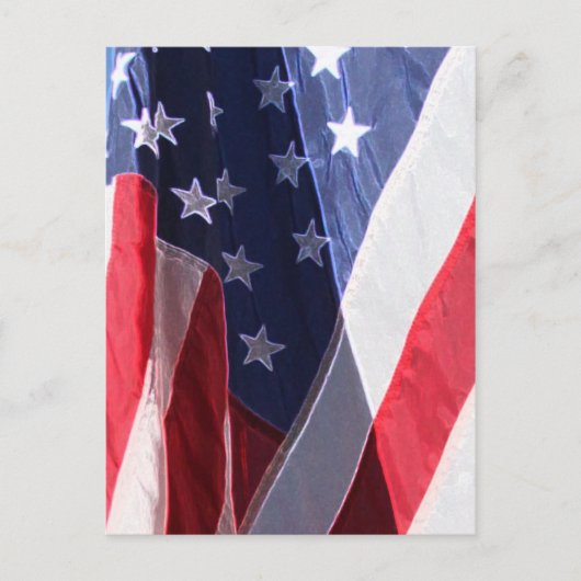 Carte Postale L'art du drapeau (Devant)