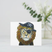 Carte Postale L'art du pirate Lion (Debout devant)