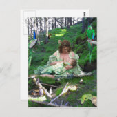 Carte Postale L'art Empress Tarot Card (Devant / Derrière)