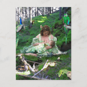 Carte Postale L'art Empress Tarot Card