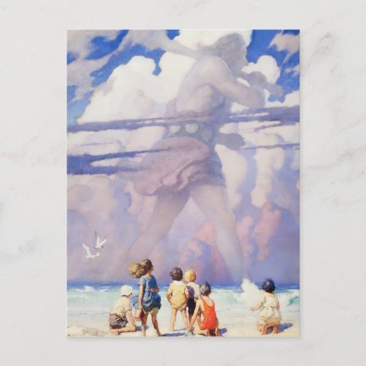 Carte Postale L'art féerique du « Géant » par NC Wyeth (Devant)