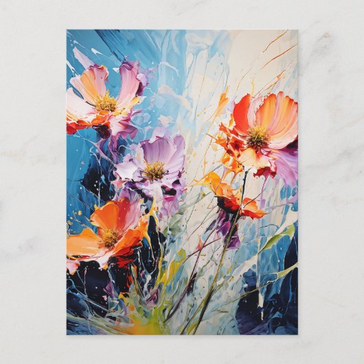 Carte Postale L'art floral (Devant)