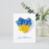 Carte Postale L'Art Floral d'Ukraine (Debout devant)