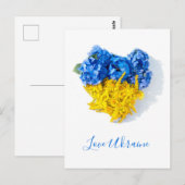 Carte Postale L'Art Floral d'Ukraine (Devant / Derrière)