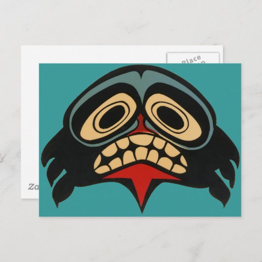 Carte Postale L'art haïda (Devant / Derrière)