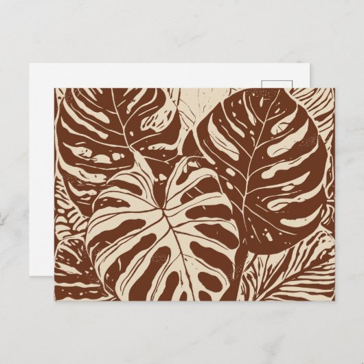 Carte Postale L'art hawaïen (Devant / Derrière)