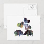 Carte Postale L'art hippo (Devant / Derrière)