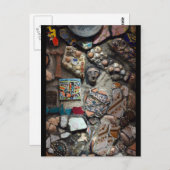 Carte Postale L'art mosaïque (Devant / Derrière)