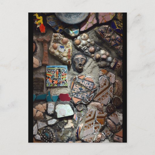 Carte Postale L'art mosaïque (Devant)
