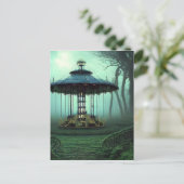 Carte Postale L'Art numérique du carrousel abandonné (Debout devant)