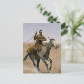 Carte Postale L'art occidental de Frederic Remington « La Fuite (Debout devant)