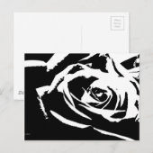 Carte Postale L'art Rose poststérilisé (Devant / Derrière)