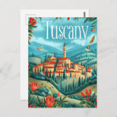 Carte Postale L'art toscan (Devant / Derrière)