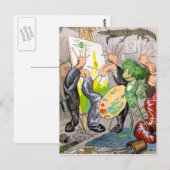 Carte Postale L'artiste (Devant / Derrière)