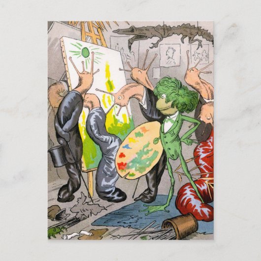 Carte Postale L'artiste (Devant)