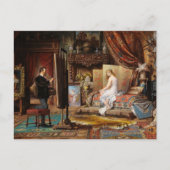 Carte Postale L'artiste et son modèle | Carl Schweninger, Jr. (Devant)