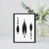 Carte Postale L'as des pique (Debout devant)