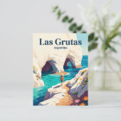 Carte Postale Las Grutas Argentine (Debout devant)