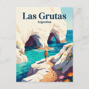 Carte Postale Las Grutas Argentine