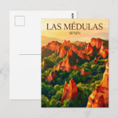 Carte Postale Las Médulas Espagne (Devant / Derrière)