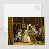 Carte Postale Las Meninas (Devant / Derrière)