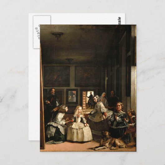 Carte Postale Las Meninas (Devant / Derrière)