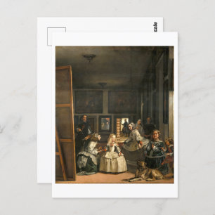 Carte Postale Las Meninas   Diego Velá zquez  