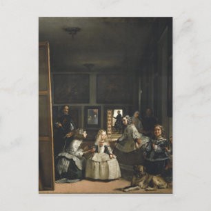 Carte Postale Las Meninas Diego Velázquez