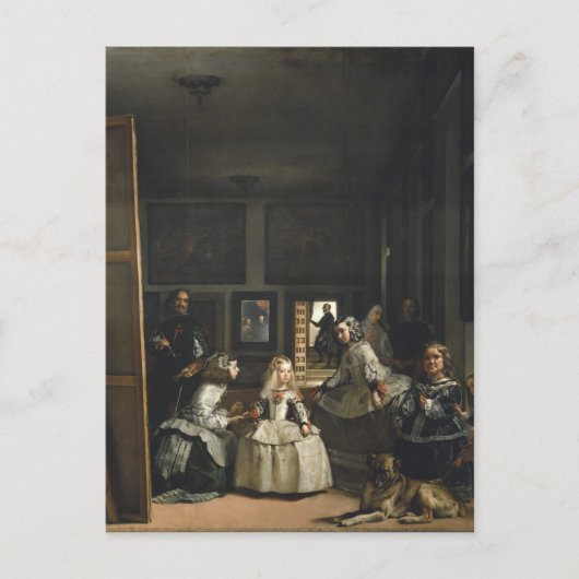 Carte Postale Las Meninas Diego Velázquez (Devant)