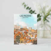 Carte Postale Las Palmas Gran Canaria City View (Debout devant)