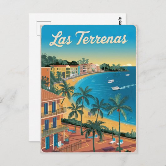 Carte Postale Las Terrenas (Devant / Derrière)