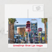 Carte postale Las Vegas (Devant / Derrière)