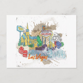 Carte Postale Las Vegas