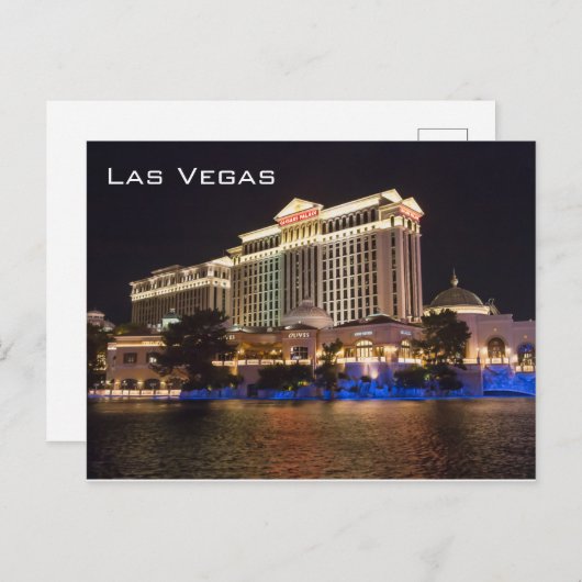 Carte Postale Las Vegas (Devant / Derrière)