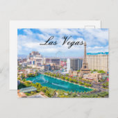 carte postale las vegas (Devant / Derrière)
