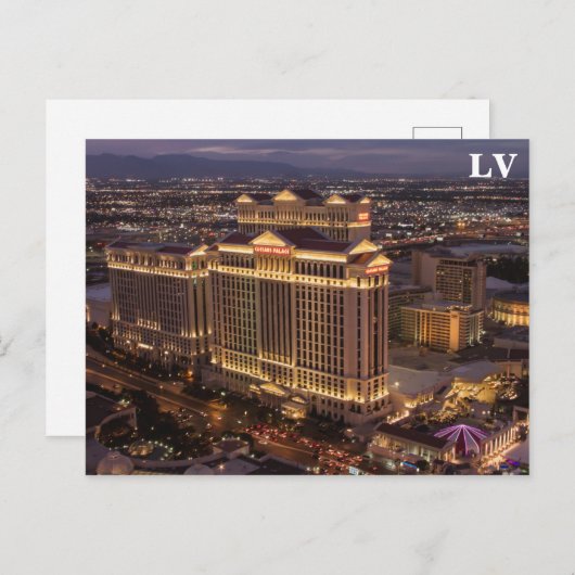 Carte Postale Las Vegas (Devant / Derrière)